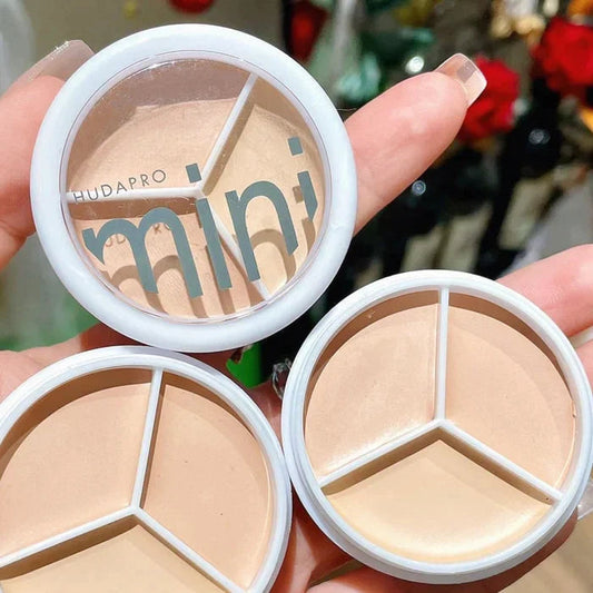 3-In-1 Contouring And Brighten Concealer Palette